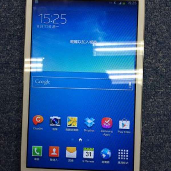 95%new Samsung GALAXY Tab 3 8吋 4G版 T315