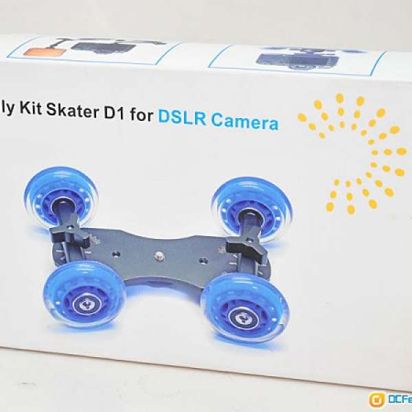 Dolly Kit Skater D1 桌面定向滑輪攝影/攝錄小車
