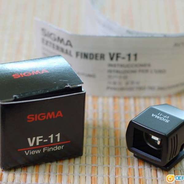 全新 Sigma Viewfinder VF-11  (DP1m DP1 DP1s DP1x 用)