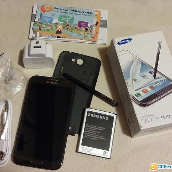 95% like new Tiantium Gray Samsung Galaxy Notes II LTE for sale