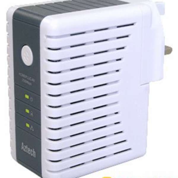 Aztech HL109E 200M Homeplug x2