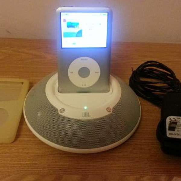 Apple ipod classic 6代+JBL on stage mirco