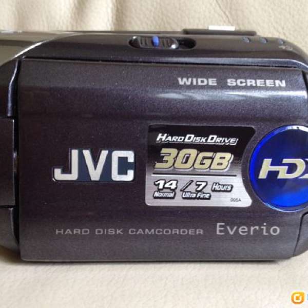 JVC 30gb硬碟手提攝錄機 90%新