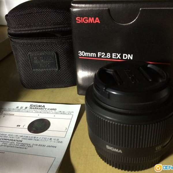 Sigma 30mm F2.8 EX DN For M43 (olympus panasonic micro four thirds)