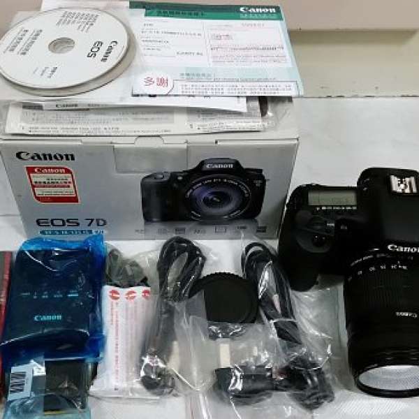 Canon EOS 7D kit 18-135mm  90%新