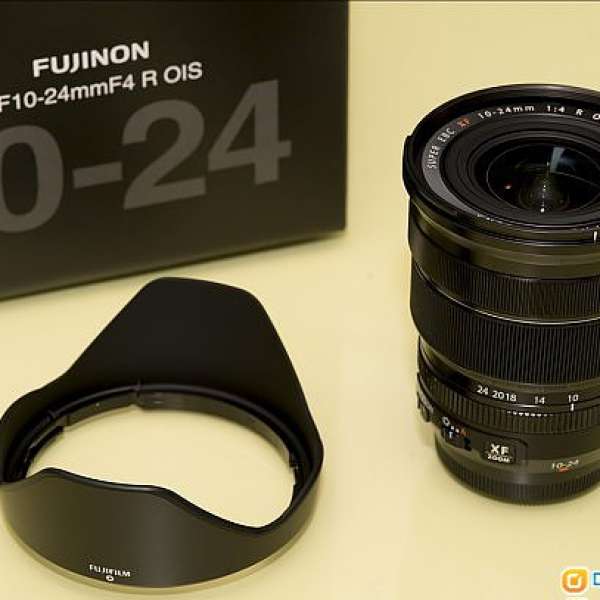 98% new Fujifilm Fujinon XF10-24mmF4 R OIS (原廠保用到2015年8月)