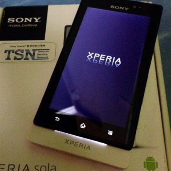 Sony Xperia Sola mt27i 白色