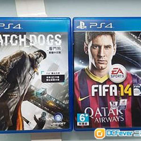 PS4 FIFA14 WATCHDOG中文版
