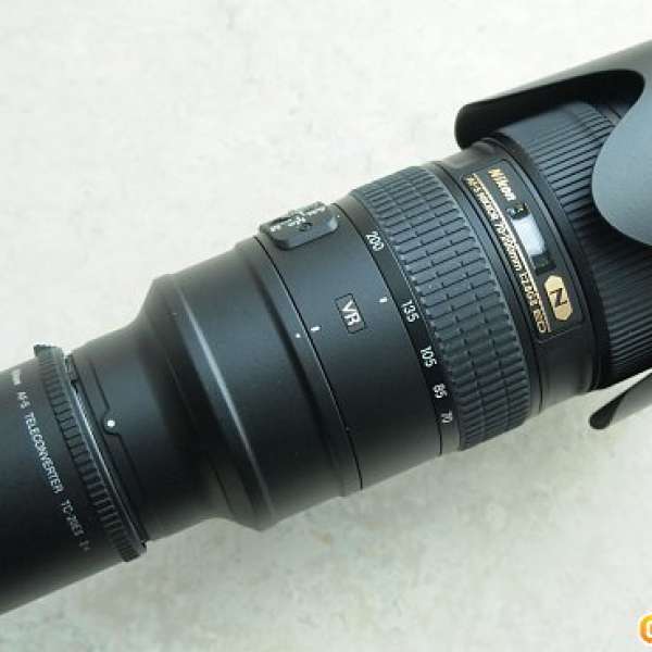 Nikon 70-200 2.8G 2012年9月買
