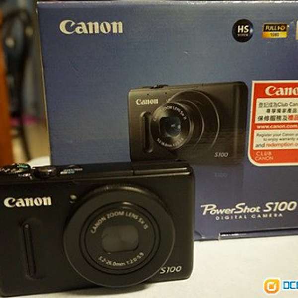 出讓Canon S100 99% new!!