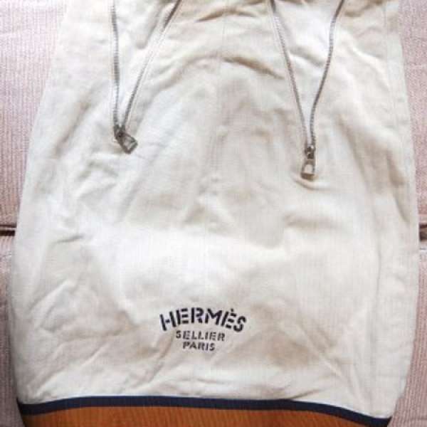 絕版罕有 Hermes Sellier Sling Bag 男款帆布斜咩袋