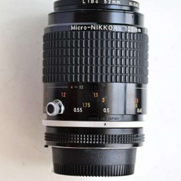 Nikon Ais 105mm F2.8 Micro-Nikkor Lens.85%新,