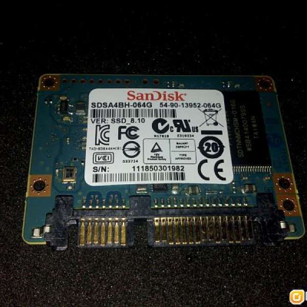 售 SanDisk 64GB SATA SSD