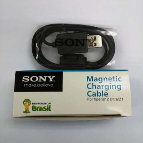 95% 新 原裝 SONY Magnetic Charging Cable For Xperia Z Ultra / Z1