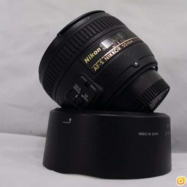 Nikon 50mm f/1.4G 行貨 95%新