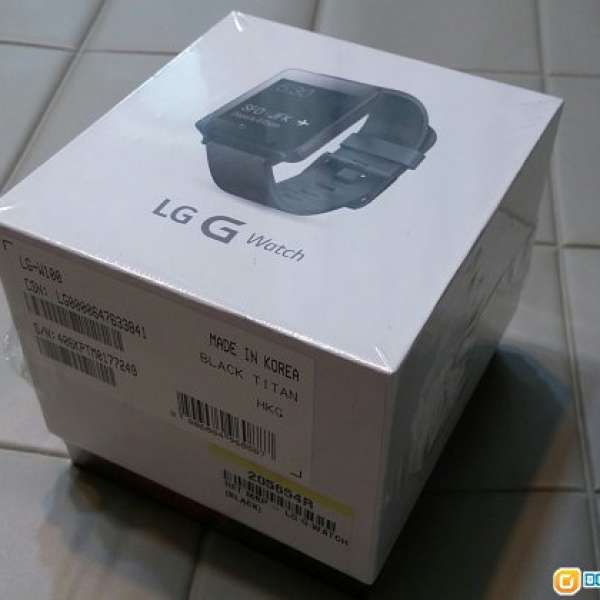 LG G Watch 黑色未開封