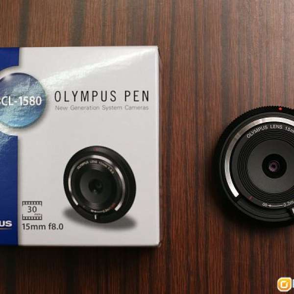 Olympus 15mm F8.0 (BCL-1580) LENS CAP 鏡頭蓋