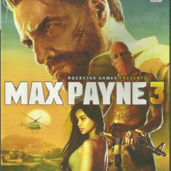 xbox360 遊戲(max payne 3)
