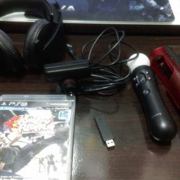 PS3 周邊設備 Sony wireless stereo headset and PlayStation®Move, Eye