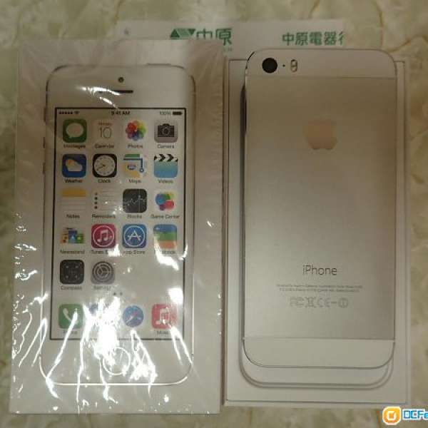 出售 Apple iPhone 5S White colour 32 G