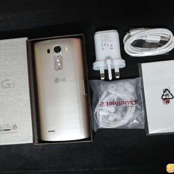 LG G3 D855 Lte, 32g, 全新行貨 ,金色, 32gb, 保用到 2015年7月, 可換M8, iphone 5s