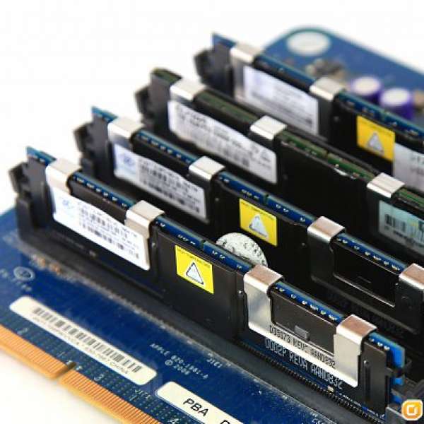 8GB (4x2 GB) PC2-5300 DDR2-667 ECC FB CL5 Ram for Mac Pro