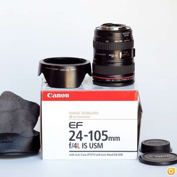 Canon EF 24-105mm f4.0L IS USM  鏡頭連 B & W F-Pro Filter (價值$650)