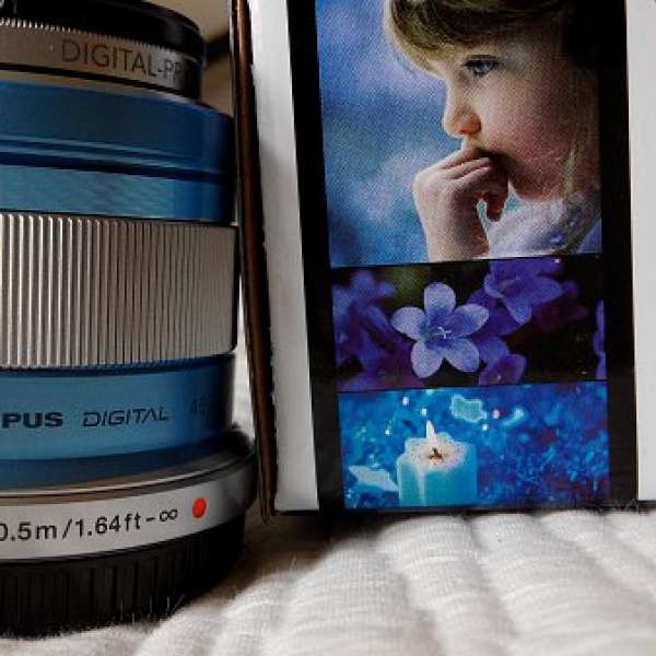 有保  olympus 45 1.8 lens m3/4  - Silver color