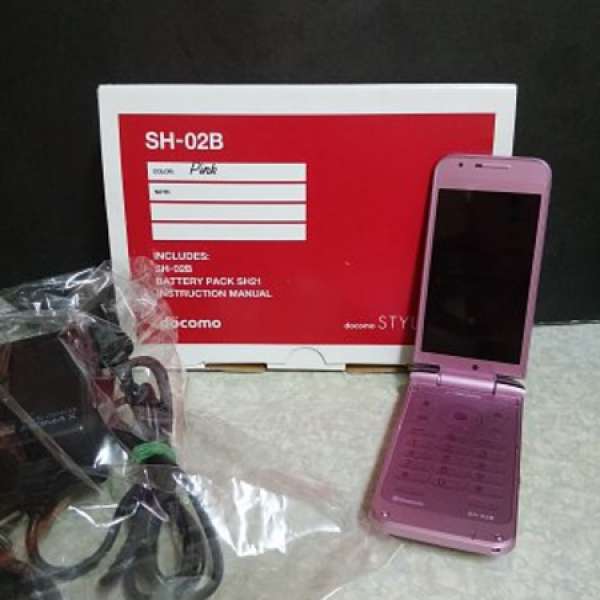 Docomo SH-02B Pink colour