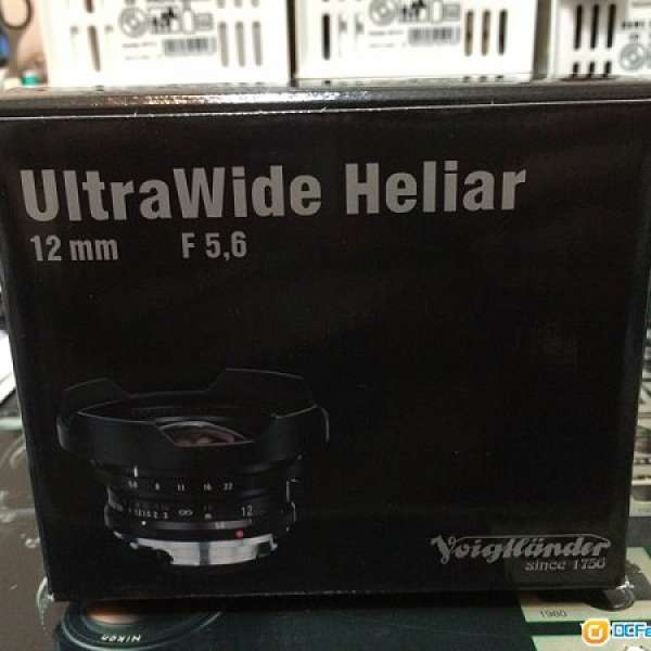 99.9% New Voigtlander 12mm f/5.6 V2 Lens Hong Good