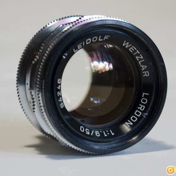 Leidolf Lordon 50mm F1.9 by Enna Germany with FREE Lordomat C35 camera