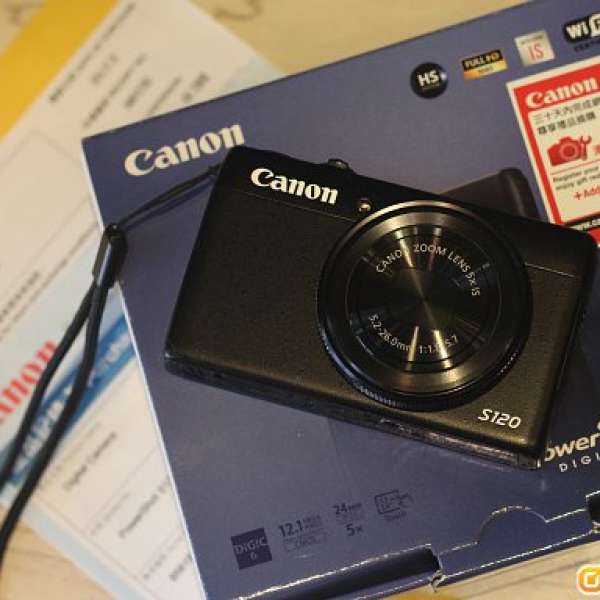 Canon S120 行貨 有13個月保養 (不議價)