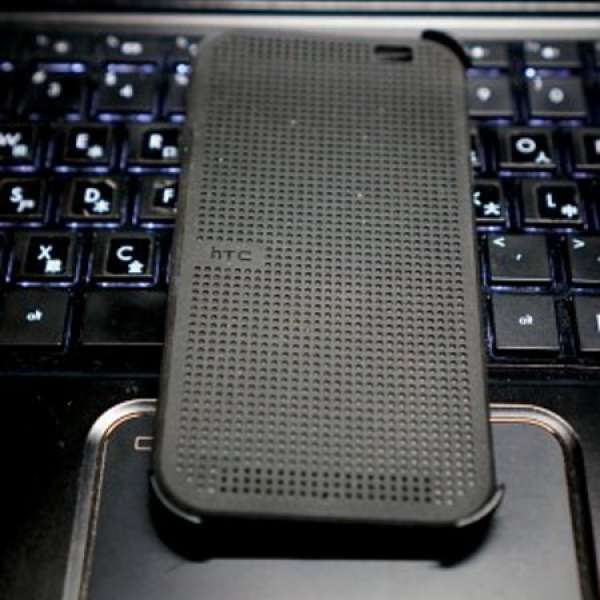 HTC M8 Dot View Case(Black)