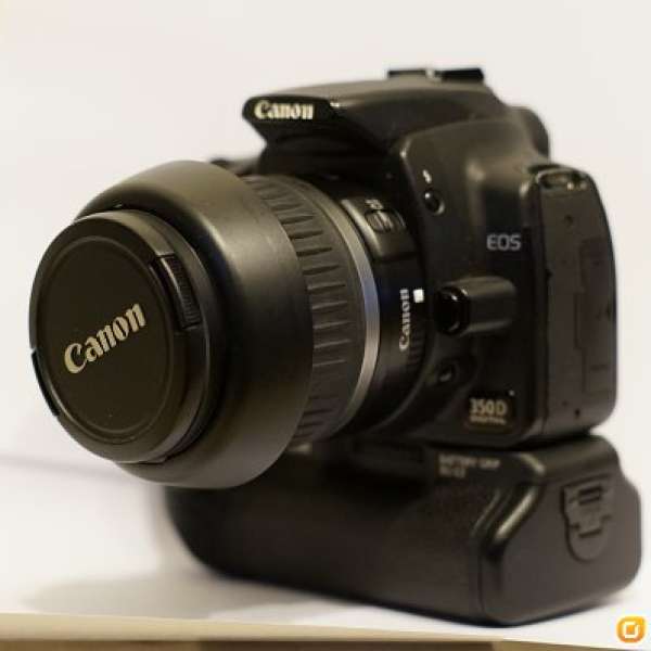 Canon EOS 350D Kit-set連BG-E3 直倒
