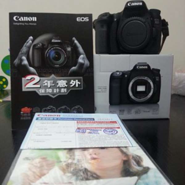 Canon EOS 70D body 99% 新 行貨