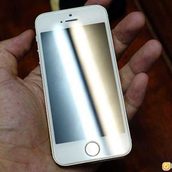 [非完美] Apple iPhone 5S 32GB 金 行貨 長保養 連單齊配件