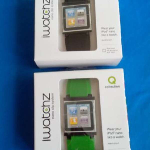 ipod nano 6 Q Collection 錶帶 免工具 $78 送專用保護貼