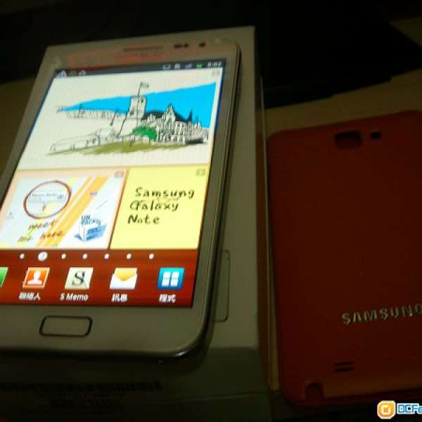 85-90% New 三星 Samsung  Note N7000 3g 版 16GB 白色 行貨