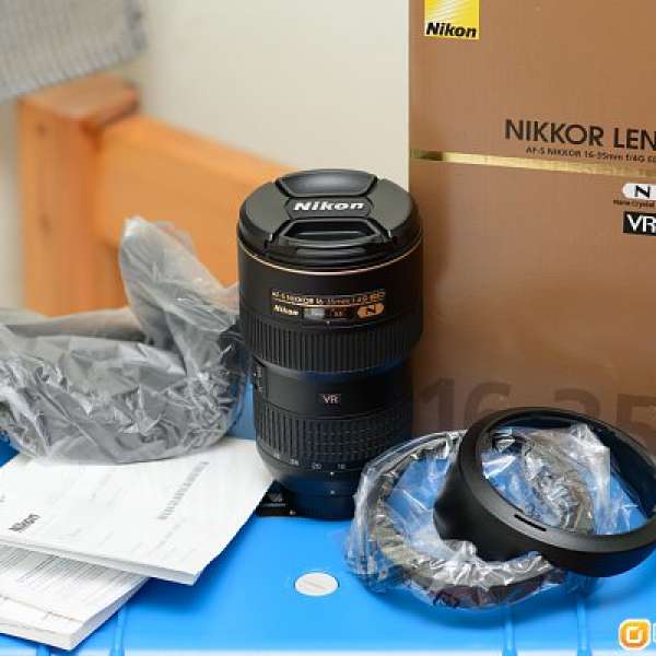 Nikon AF-S Nikkor 16-35mm f/4G ED VR, Made in Japan, 95% New