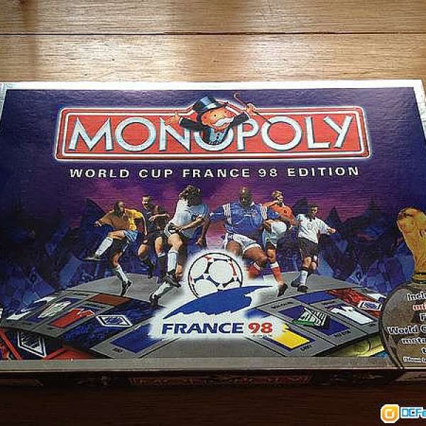 Monopoly 98 World Cup Edition 大富翁 世界盃 法國 98 版