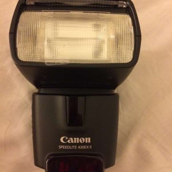 Canon Speedlite 430EX II閃光燈 (連柔光罩)，99％NEW