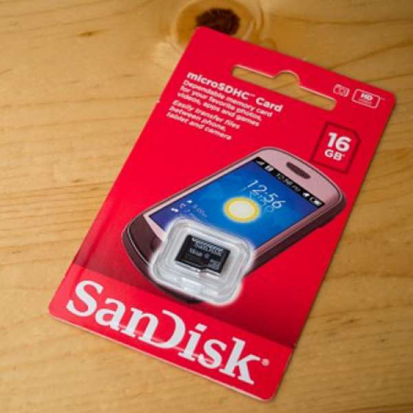 SanDisk 16gb SDHC class4