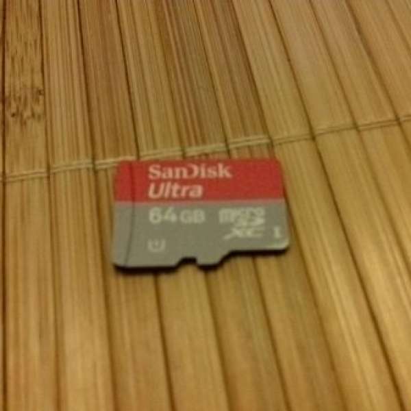 售 Sandisk 64GB microsd 卡