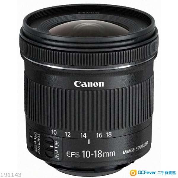 新 Canon EF-S 10-18mm IS STM 連CPL filter
