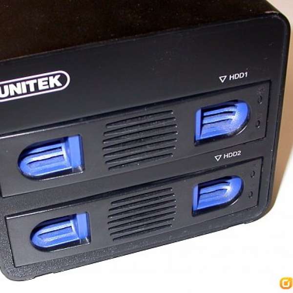 Unitek 2 Bay SATA HDD RAID  外置 HDD Raid 0/1 USB3.0