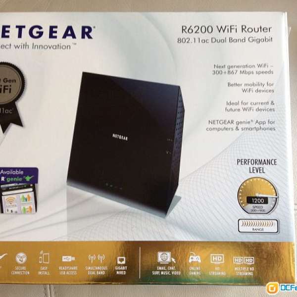 Netgear R6200 Dual band AC router 行貨