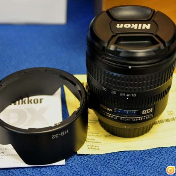 90% new Nikon AF-S 18-70mm f3.5-4.5G IF ED (金盒非Kit鏡)