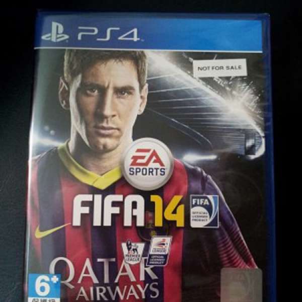 出售物品: PS4 全新FIFA14 未開