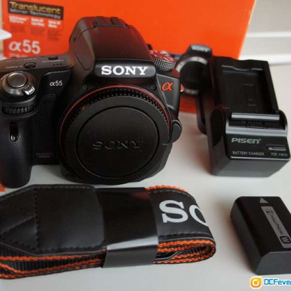 95% 新 Sony Alpha SLT A55V Body not A77 A65 A58 A33 NEX