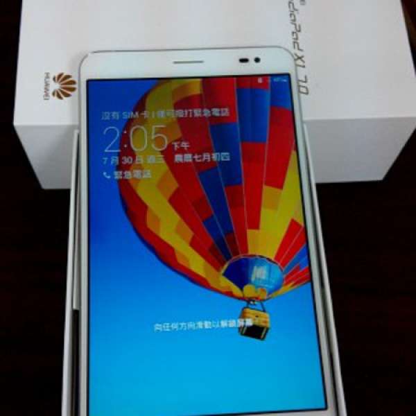 華為/HUAWEI HONOR 榮耀 X1 4G版 　香港行貨　99.99%新 有保養